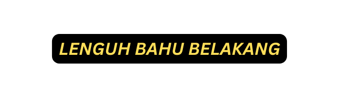 LENGUH BAHU BELAKANG